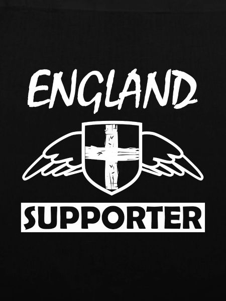 England supporters with wings