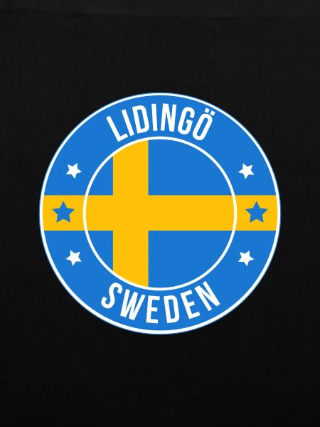 Lidingö Sweden Round Patch Emblem