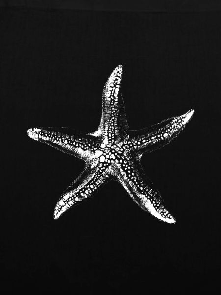 Starfish Sketch Ocean Charm
