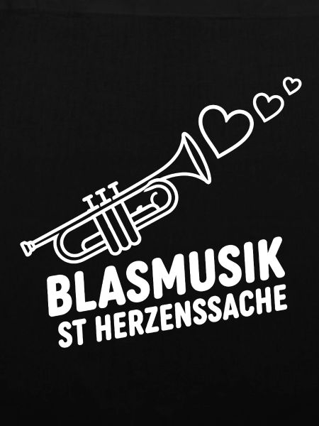 Blasmusik Herzensache – Trompete Musikant Design