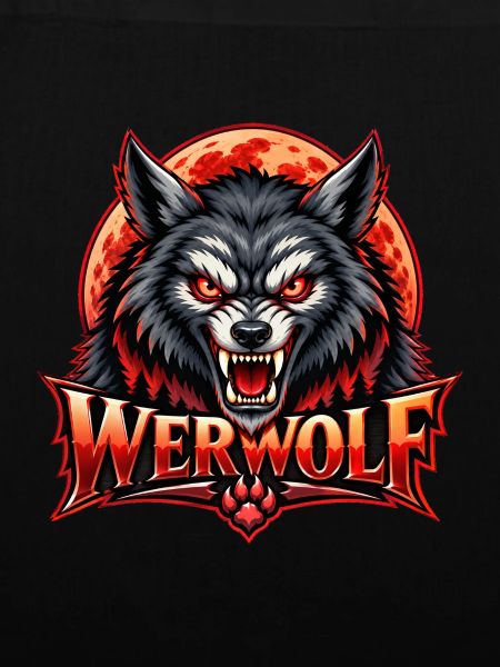 Blutmond Werwolf Emblem