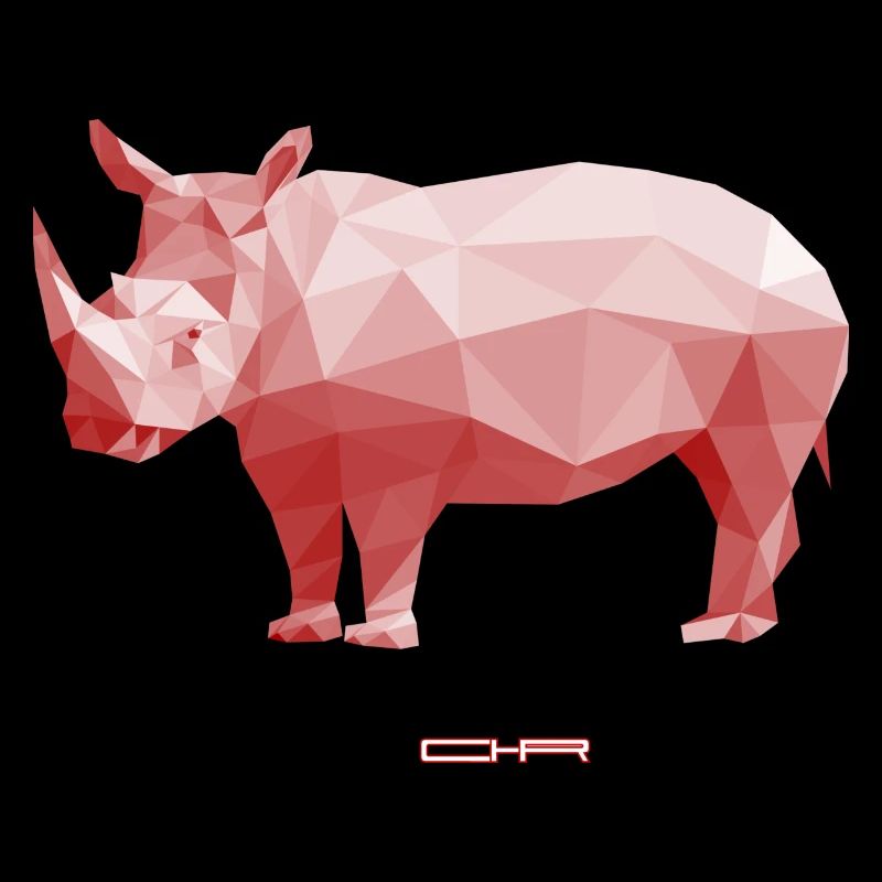 Low Poly Rhino