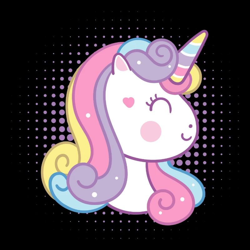 Licorne mignonne