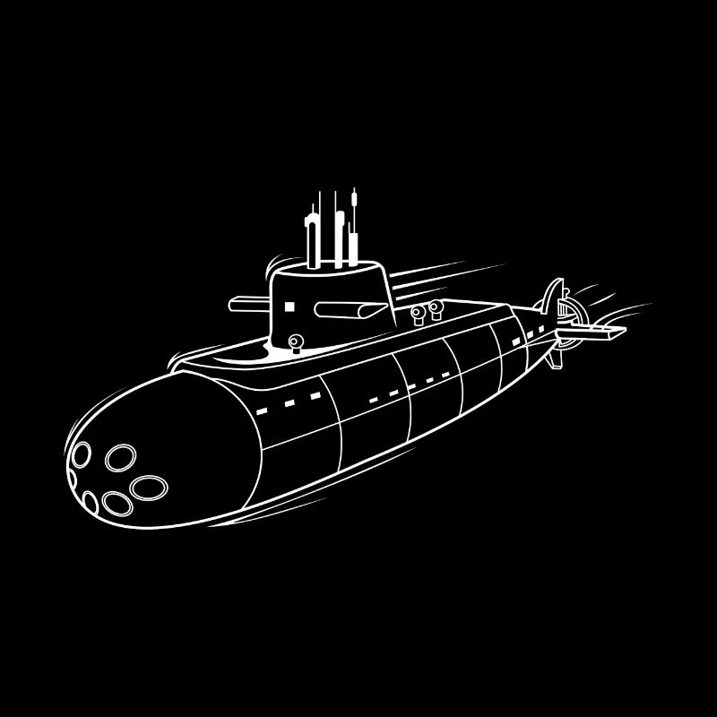 U-Boot - Submarine - Blaupause