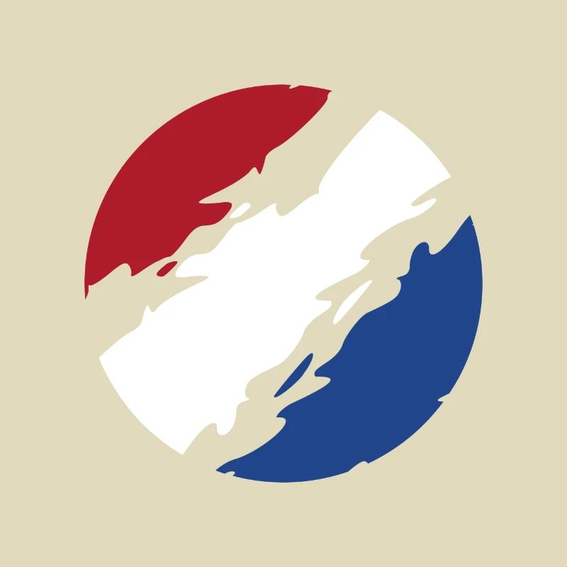 Pays-Bas Drapeau Drapeau Cercle