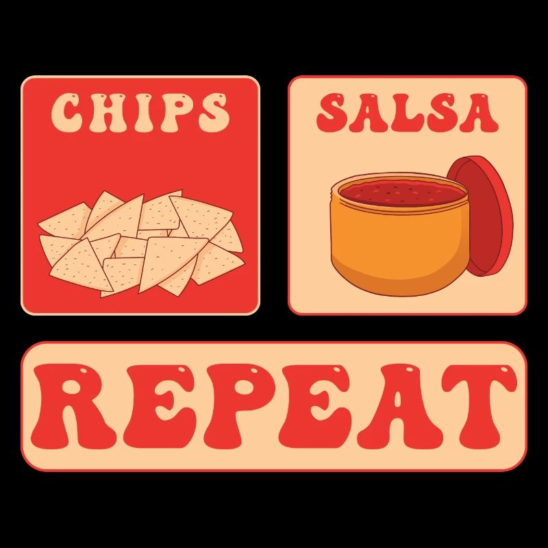 Chips und Salsa Nachos