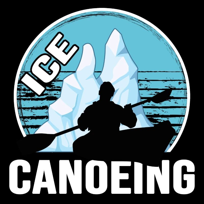 ice canoeing eiskanufahrer winterpaddeln kanu