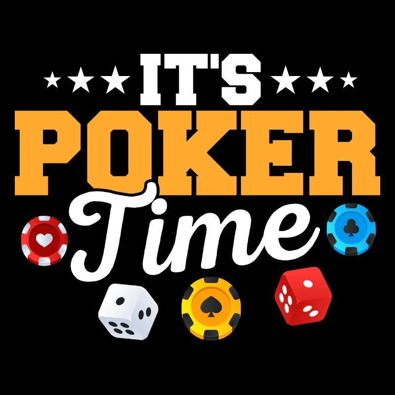 C’est Poker Time Card Player Gambling