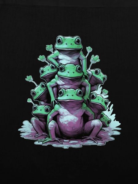 Funny frogs