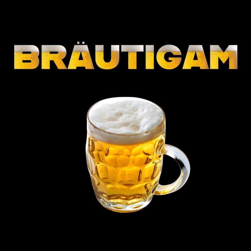 Bräutigam Bierkrug
