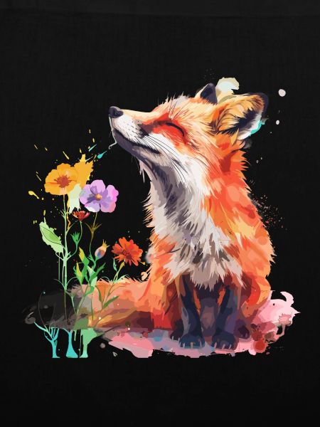 Aquarell Fuchs, Fuchs