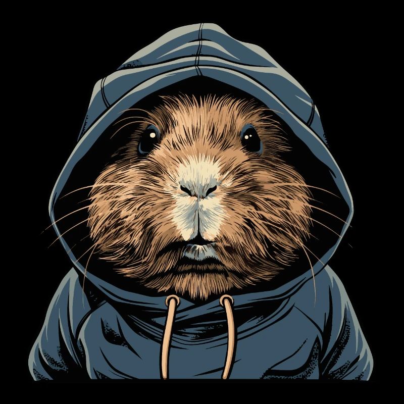 Cochon d’Inde Hip Hop cool