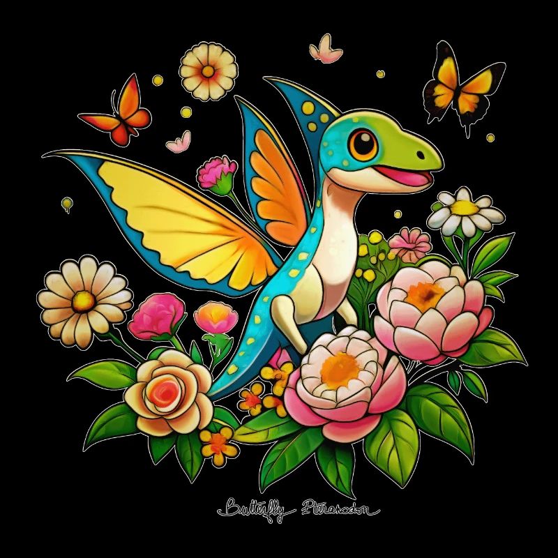 Papillon ptéranodon