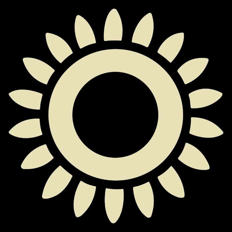 Abstrait Soleil Soleil Art abstrait