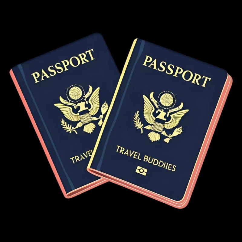 Copains de voyage – Conception de passeport