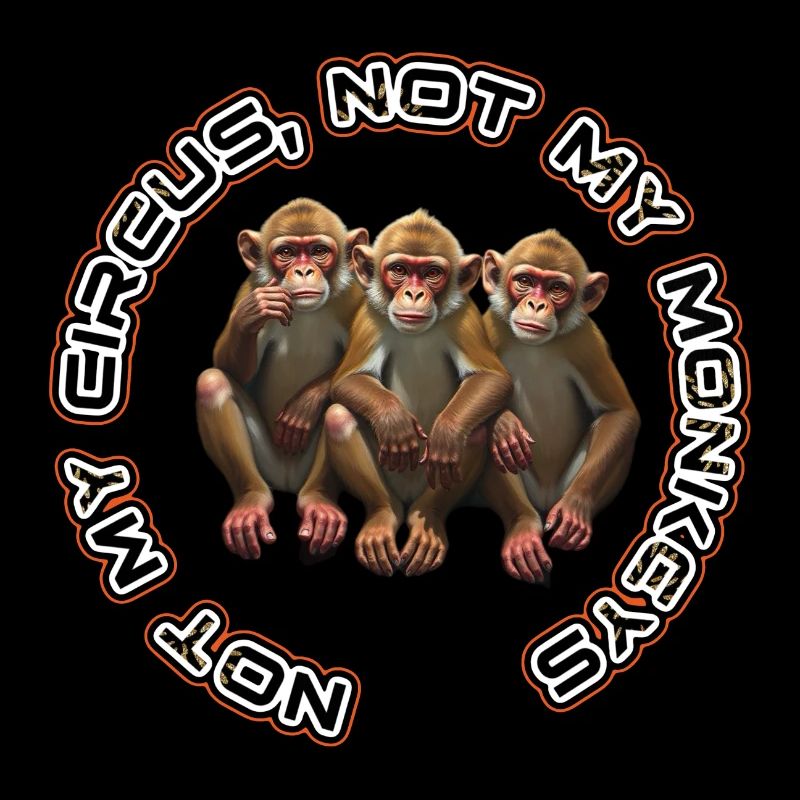 Pas mon trio de singes