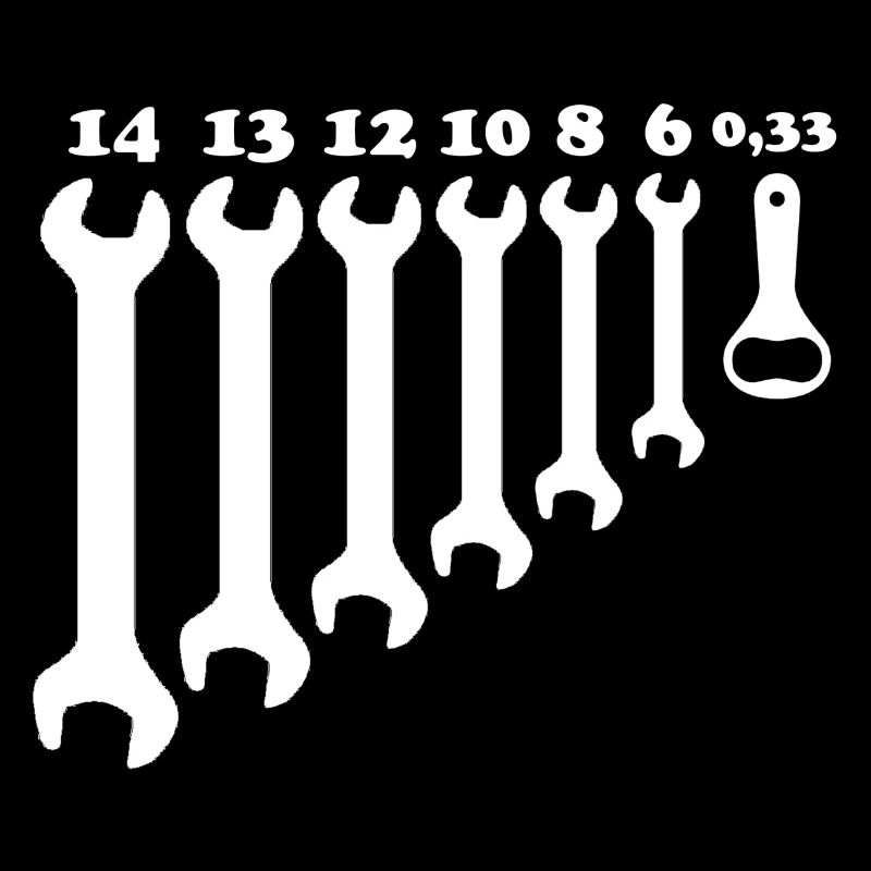 0,33 mécanicien d'alcool à clé