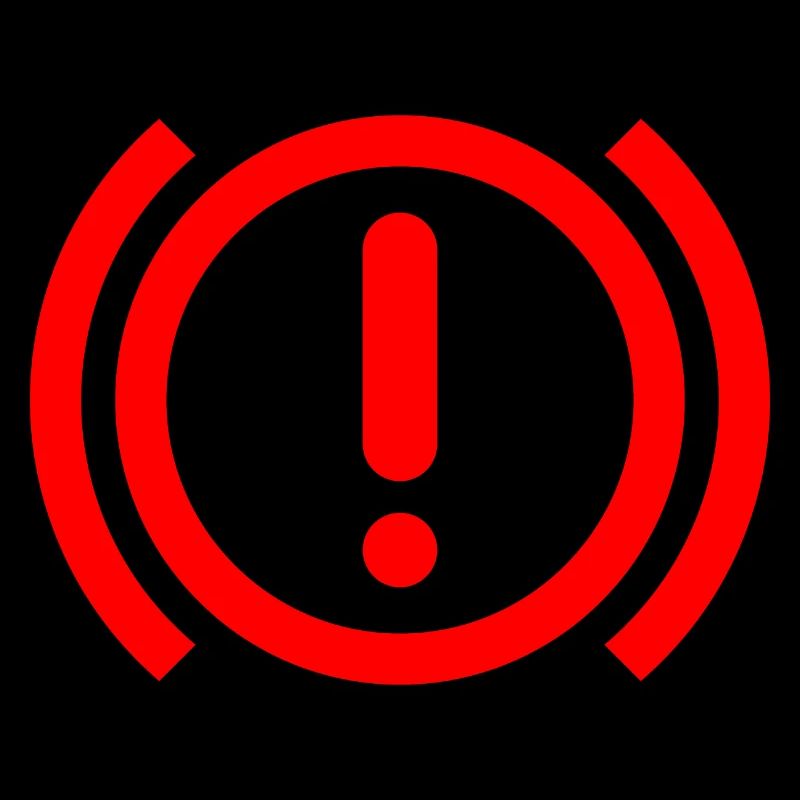 Dashboard Brake Warning Light