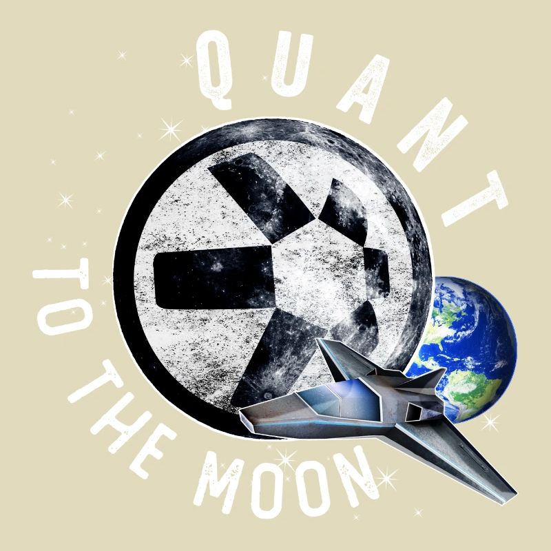Quant Krypto Shirt Crypto Blockchain Geld Geschenk