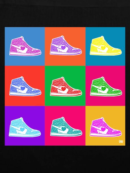 Pop Art Sneakers