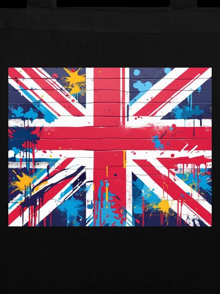British Flag Graffiti Art