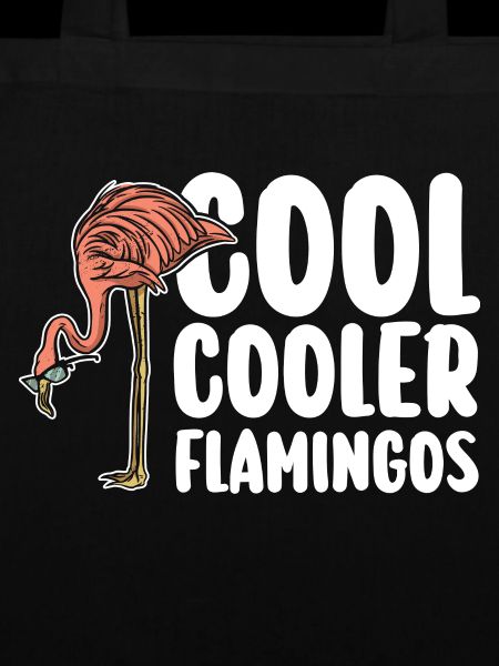 Cool Cooler Flamingos