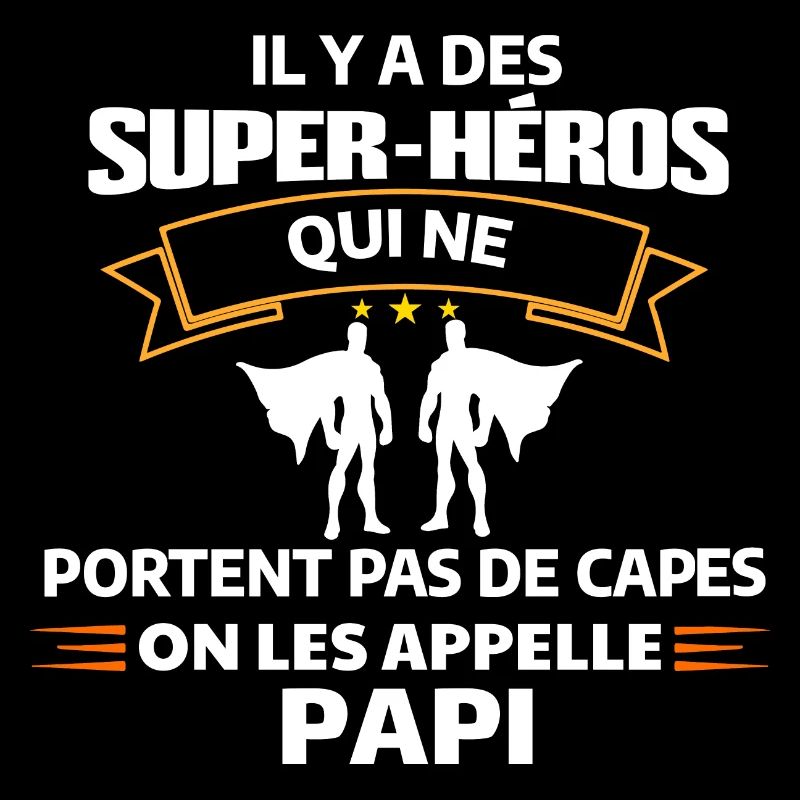 Super-Héros Papi Cadenas d'Amour