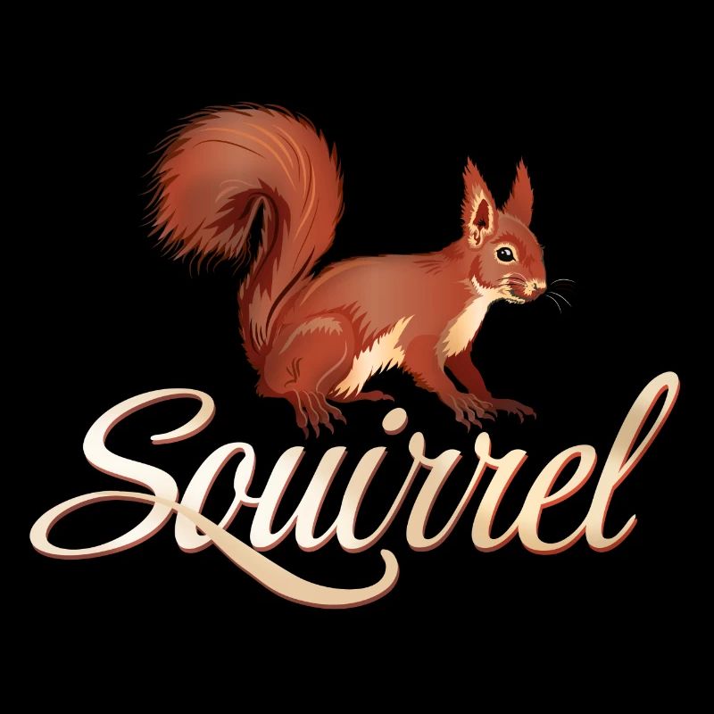 Écureuil de la Forêt Rouge