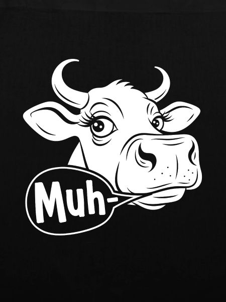 Muh Kuh Cartoon Spruch