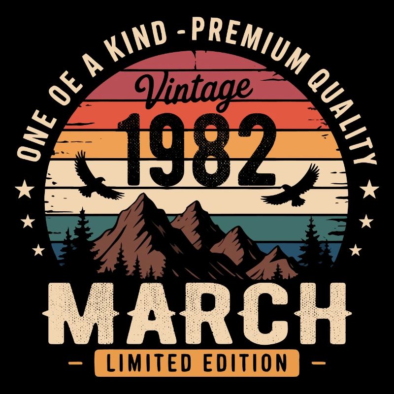 March 1982 44th Anniversary Gift March 1982