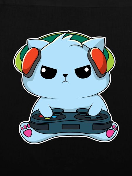 Gamer-Katze
