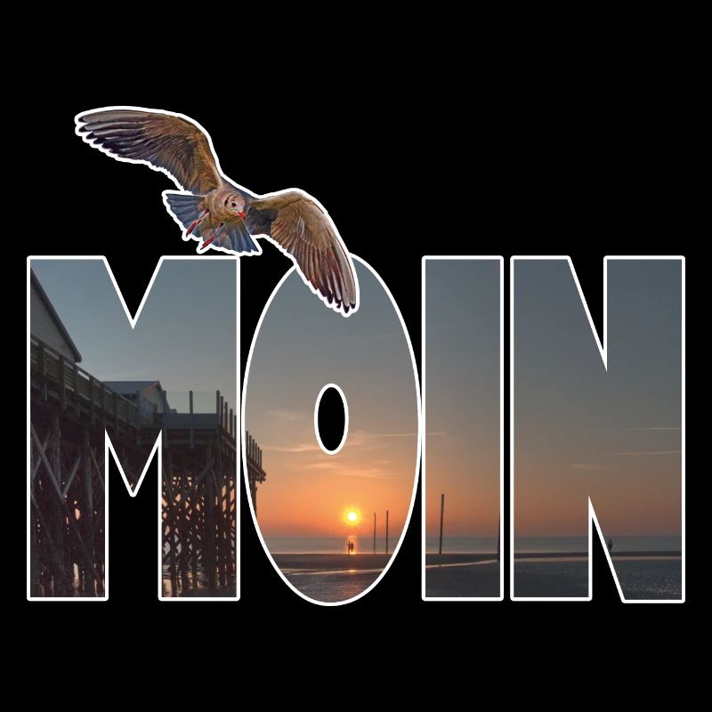 Moin (Motiv: St. Peter Ording)