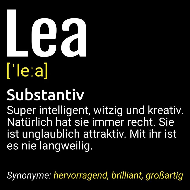 Lea Name Definition