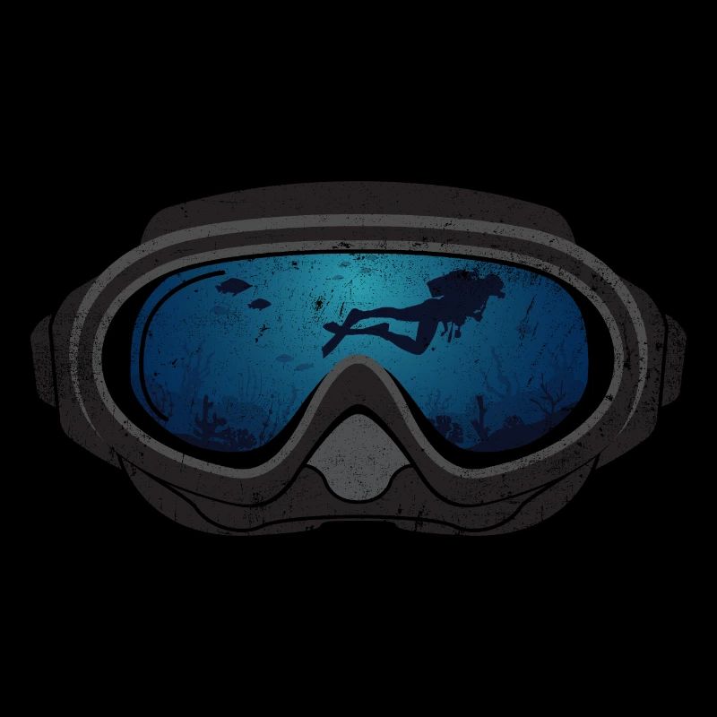 Diver Scuba Diving Dive Dive Diving Goggles
