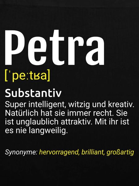 Petra Name Definition