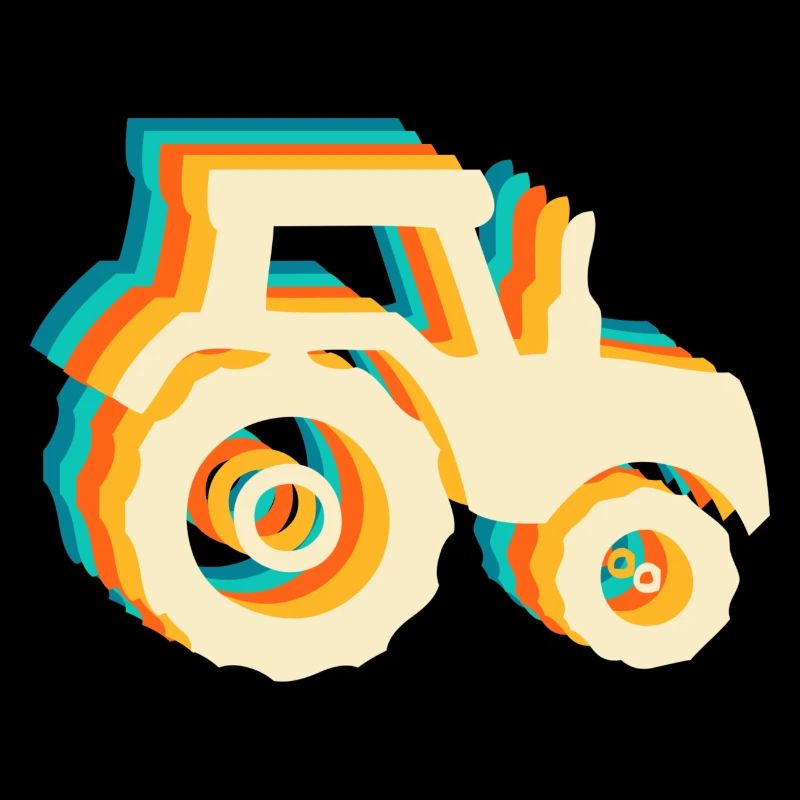 Retro tractor