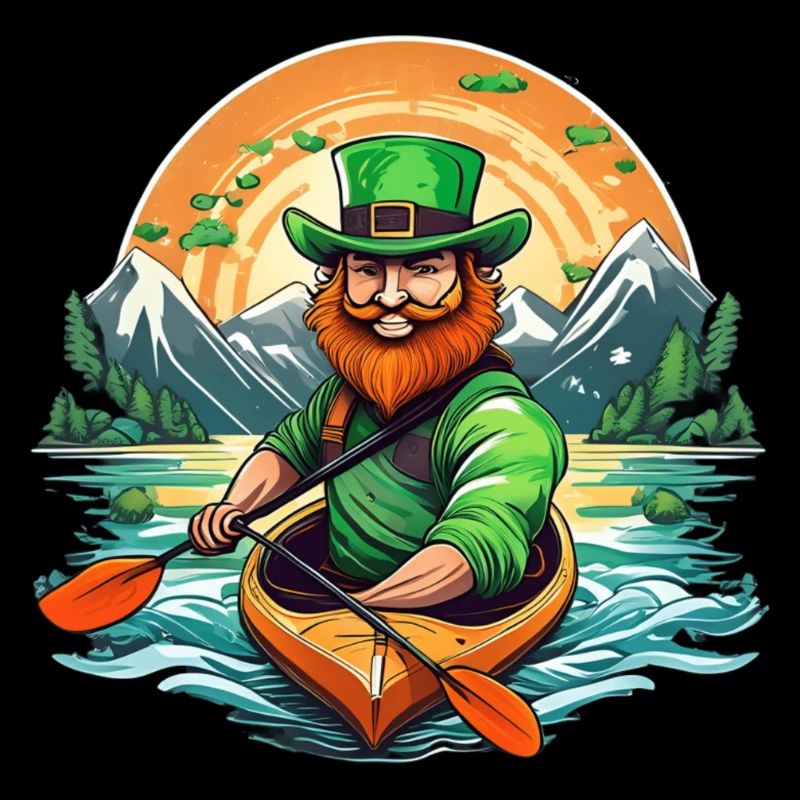 Kayak Trèfle de la Saint-Patrick