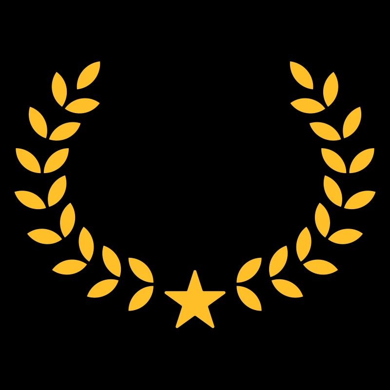 Siegerkranz Dein Text Stern Sieger Gewinner Kranz