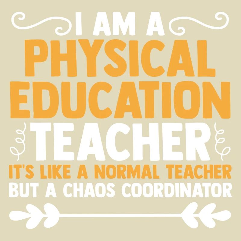 Je suis un professeur d’éducation physique comme un professeur normal