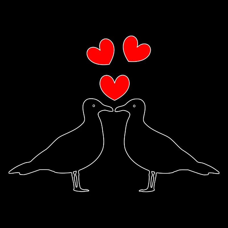 Mouettes amoureuses
