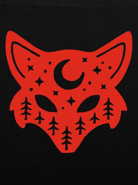 Rotfuchs-Totem der Natur