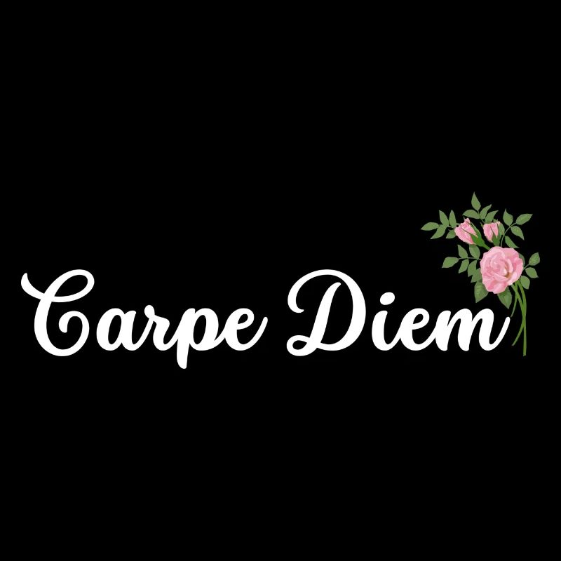 Geschenkidee Frau Zitat Carpe diem
