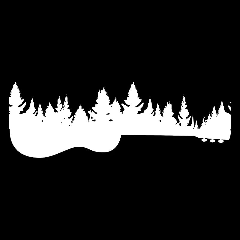 Guitar Forest Vintage Gift For Him