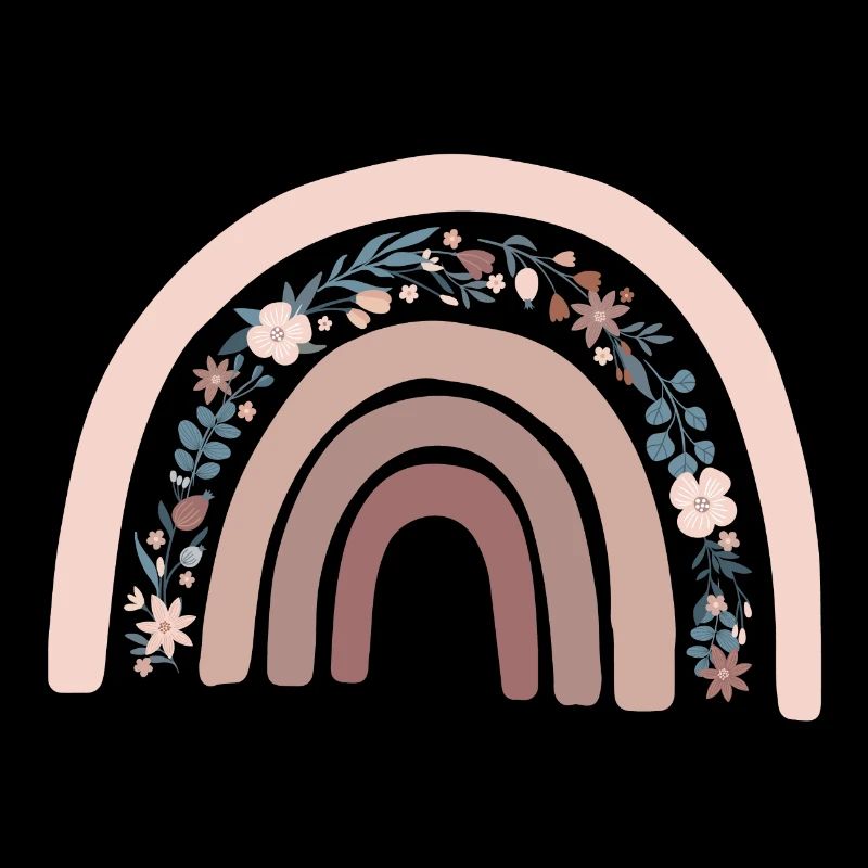 Regenbogen Floral