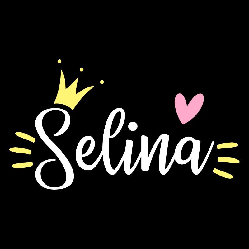 Couronne de nom Selina
