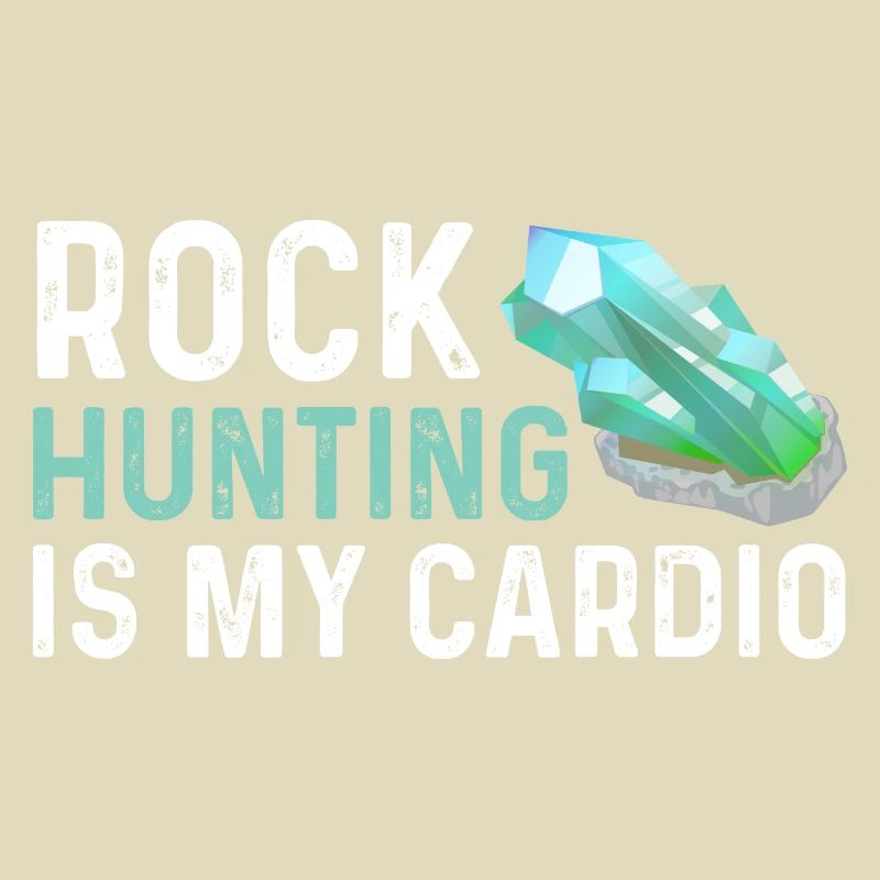 Die Steinjagd ist mein Cardio - Geode Hunter