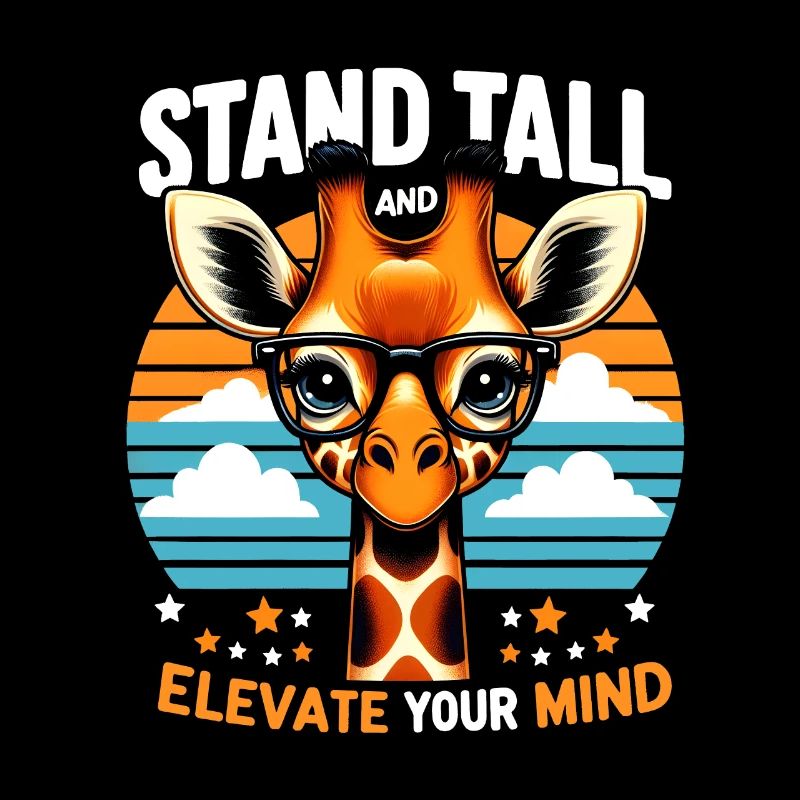 Smart Giraffe Stand tall & Elevate Your Mind