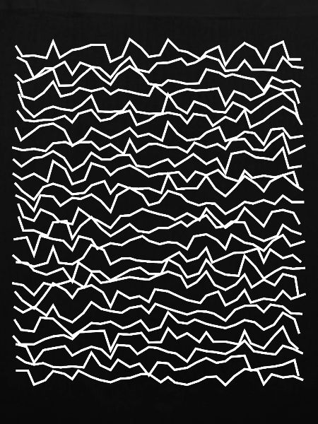 Zigzag Line Abstract Noise