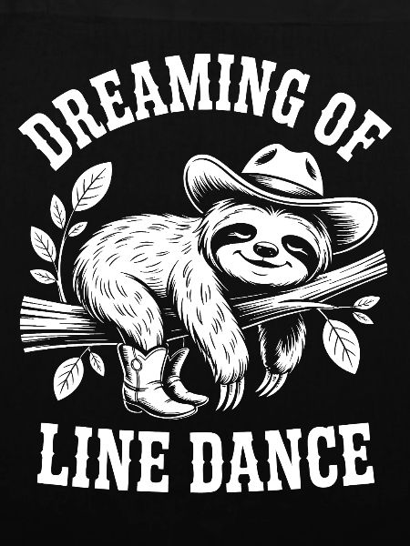 Träumendes Faultier beim Line Dance