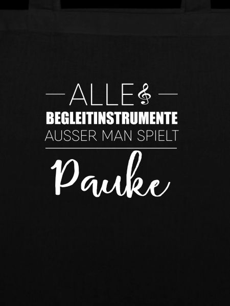 Pauke Instrument Geschenk